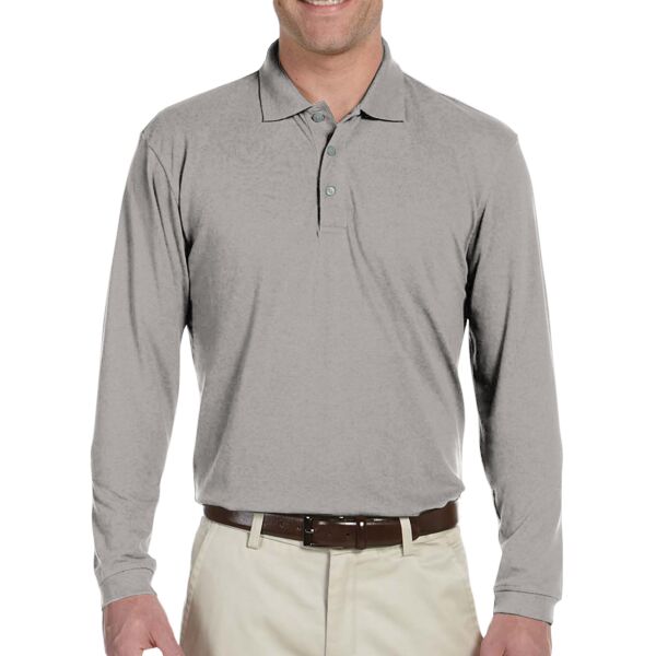 Men's Easy Blend™ Long-Sleeve Polo Thumbnail