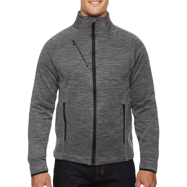 Men's Flux Mélange Bonded Fleece Jacket Thumbnail