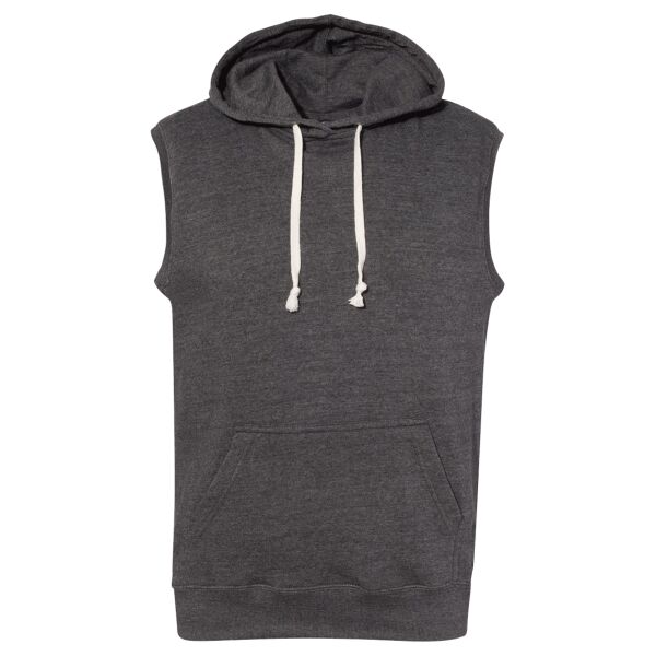 Men's Triblend Sleeveless Hooded Sweatshirt Thumbnail