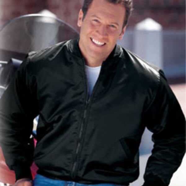 The Pro-Satin Full Zip Award Jacket (Quilt Lined) Thumbnail