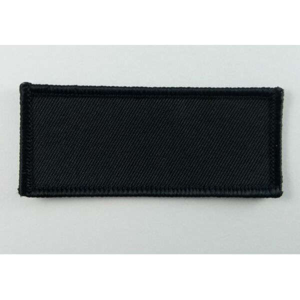 Embroidered Name Plate 1.25" X 5.5" Round Corners W/ Male Velcro Thumbnail